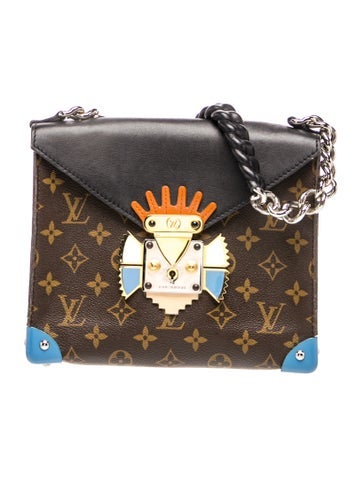 LV Monogram Tribal Mask Pochette GM