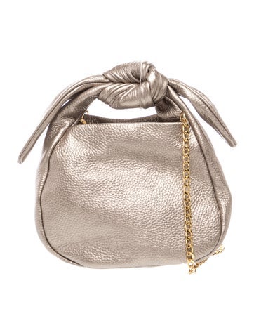 Leather Top Handle Bag w/ Tags