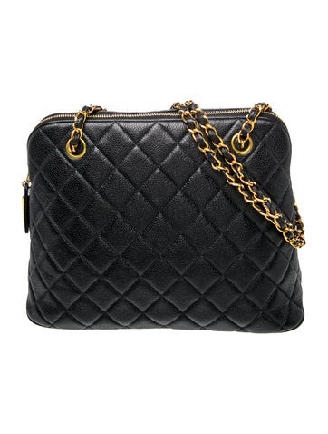 Caviar Quilted Dome Shoulder Bag