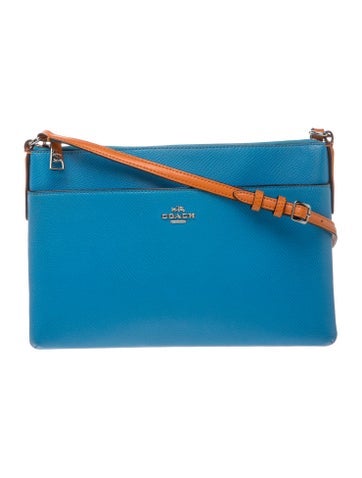 Leather Crossbody Bag East West