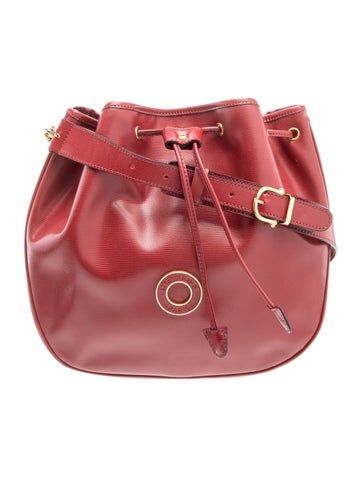 Leather Bucket Bag Vintage