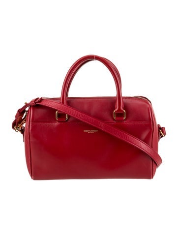 Leather Top Handle Bag