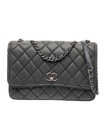 Quilted CC Accordion Flap Bag