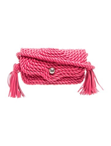 Bottega Veneta Leather Torchon Small