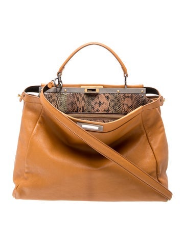 Leather Peekaboo Large