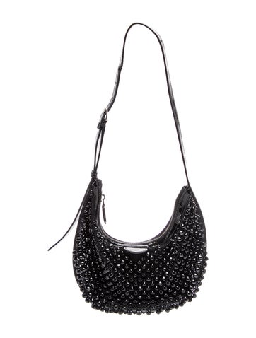 Alaia Black One Piece Demi Lune Bag Mini