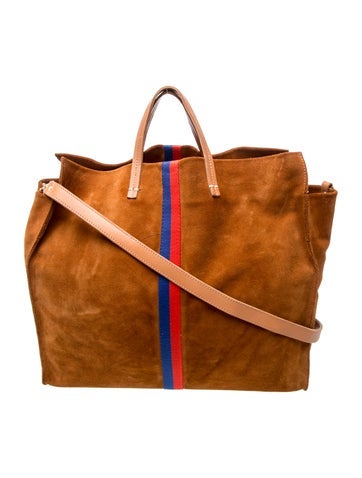 Suede Tote