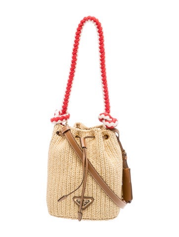 Enameled Metal Triangle Bucket Bag