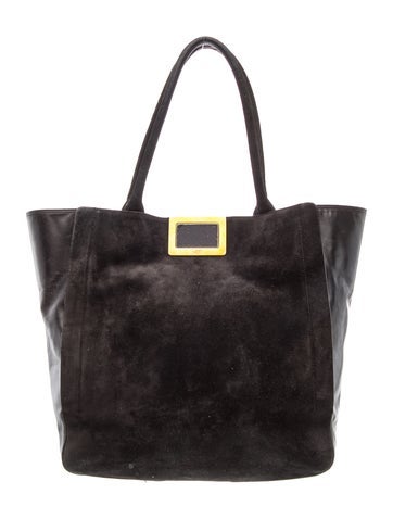 Roger Vivier Suede Tote