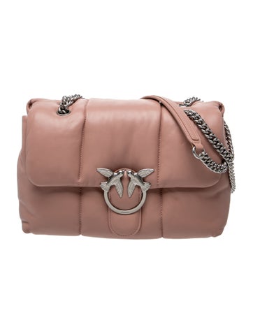 Pinko Leather Shoulder Bag