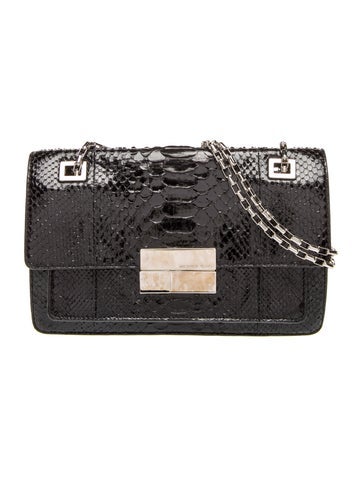 Embossed Leather Shoulder Bag