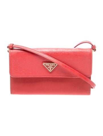 Enameled Metal Triangle Crossbody Bag