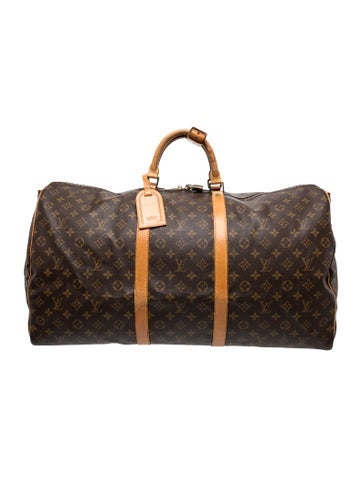 LV Monogram Keepall Bandouliere 60 Vintage