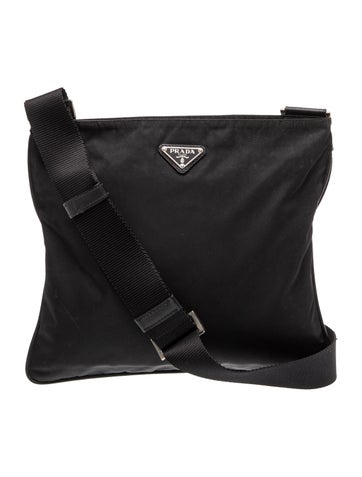 Tessuto Nylon Messenger Bag