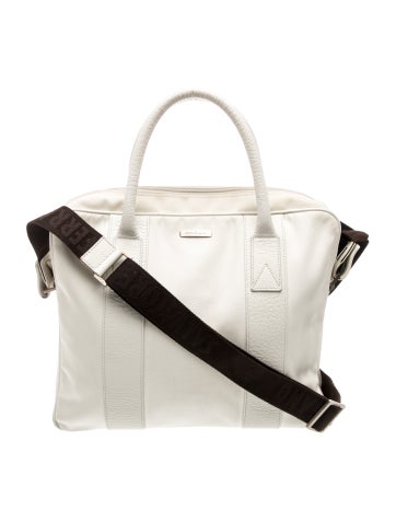 Leather Top Handle Bag