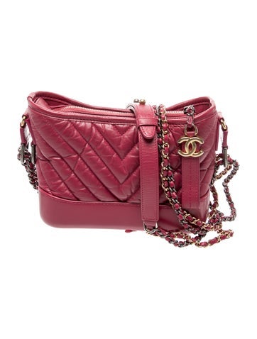 Small Chevron Gabrielle Hobo