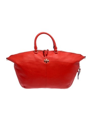 Leather Top Handle Bag