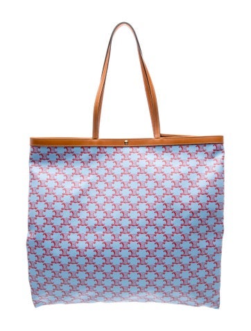 Triomphe Flat Shopper Large