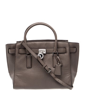 Leather Top Handle Bag