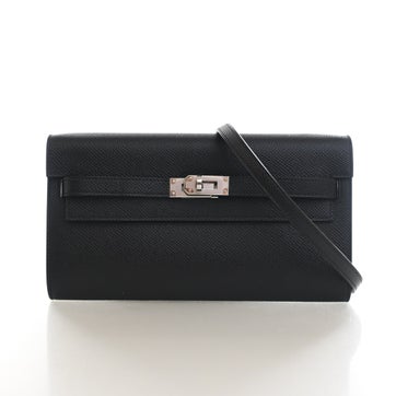 Epsom Leather Kelly To Go Wallet