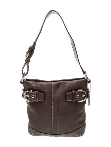 Leather Soho Slim Duffle
