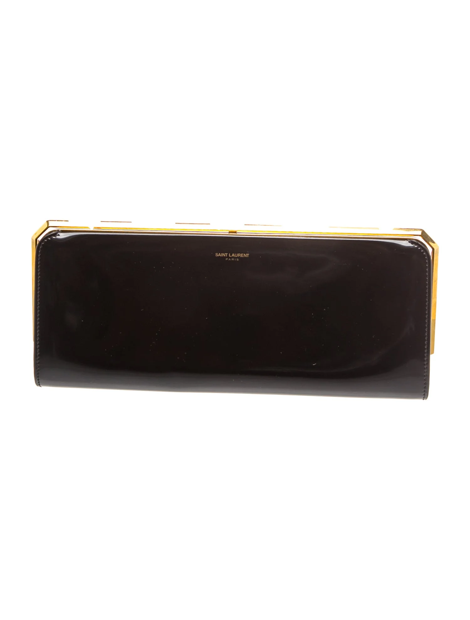 Patent Leather Patent Leather Date Charnière Minaudière 2023