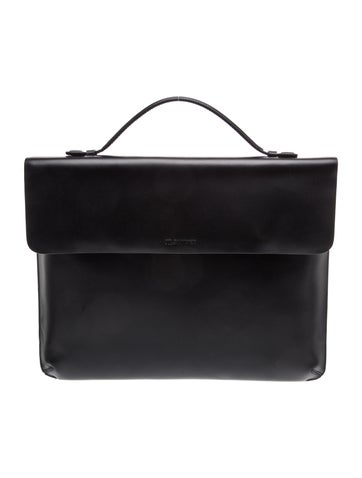 Leather Top Handle Bag