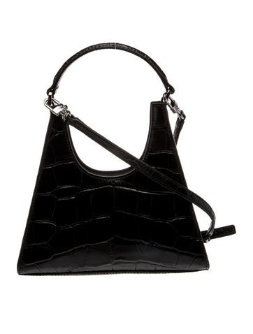 Leather Top Handle Bag
