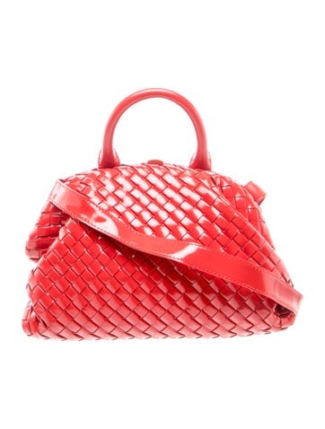 Intrecciato Top Handle Bag Small