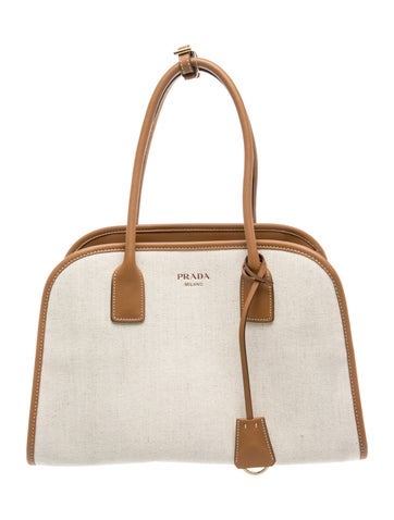 Saffiano Leather Bauletto Medium