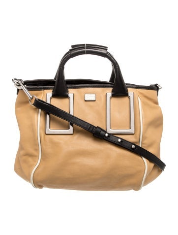 Leather Top Handle Bag