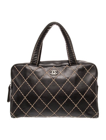 Wild Stitch Bowler Bag