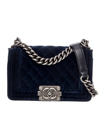 Mini Velvet Boy Bag