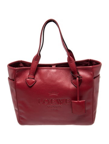 Ostrich Leg Vintage Logo Tote