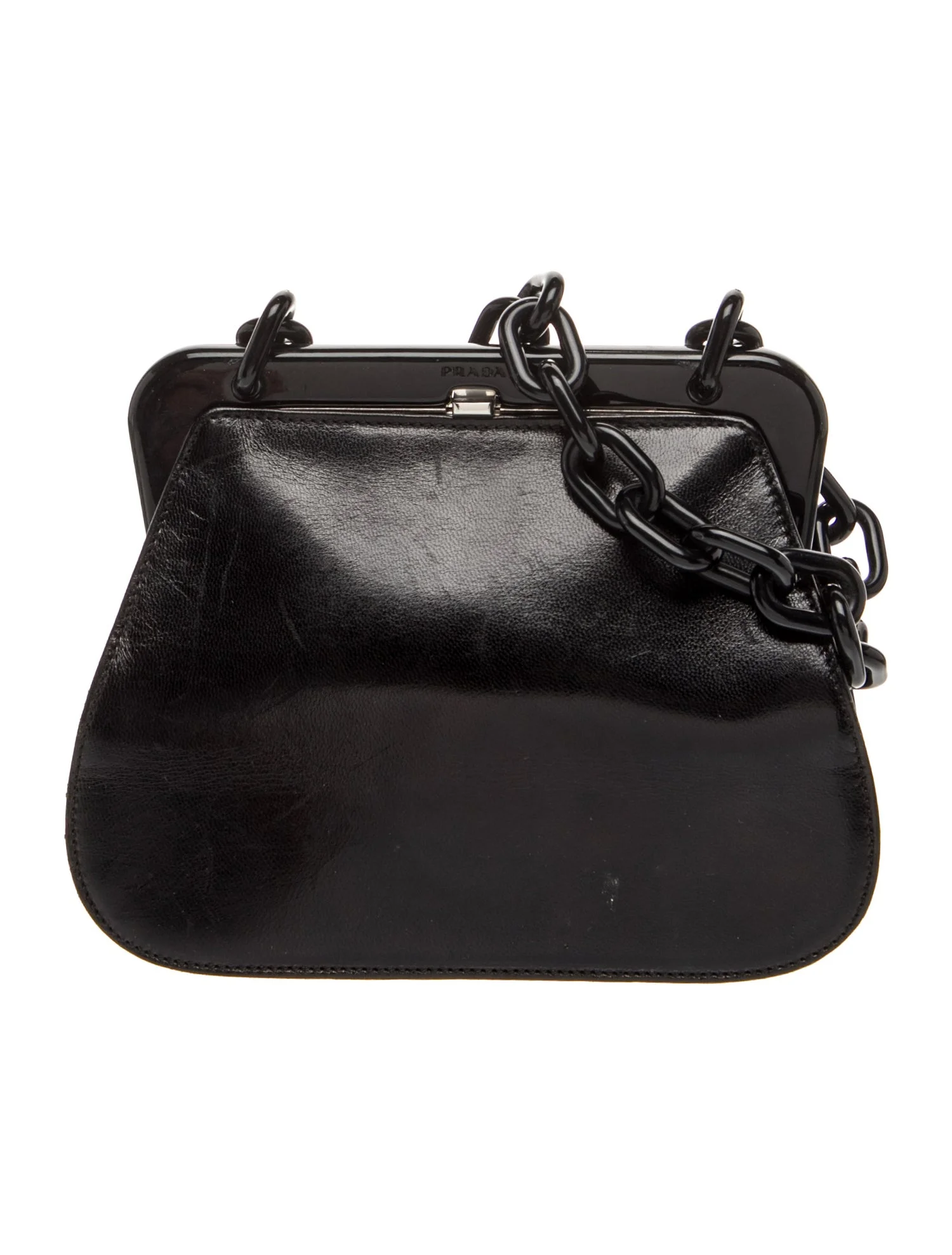 Madras Leather Top Handle Bag