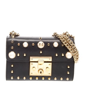 Faux Pearl Padlock