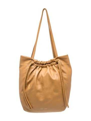 Leather Bucket Bag