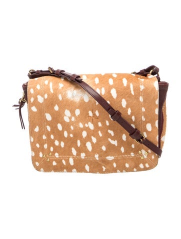 Jerome Dreyfuss Calf Hair Crossbody Bag