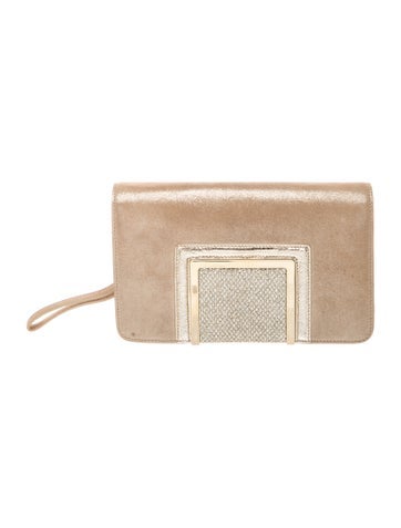 Suede Evening Bag