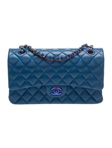 Medium Rainbow Classic Double Flap Bag