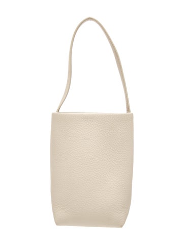 The Row Leather N/S Park Tote Small