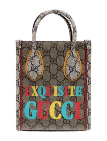 GG Supreme Top Handle Bag