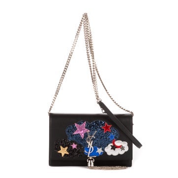 Leather Moon & Star Embellished Kate Chain Pochette