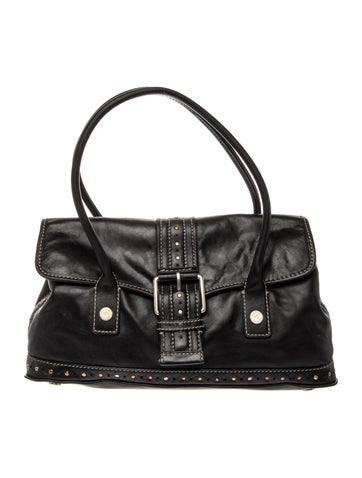 Leather Top Handle Bag