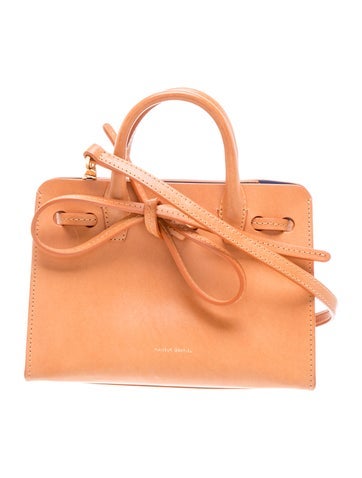 Leather Top Handle Bag