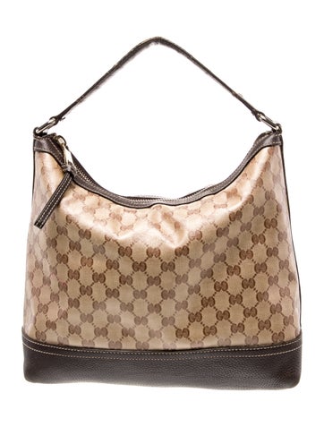 GG Crystal Top Handle Bag