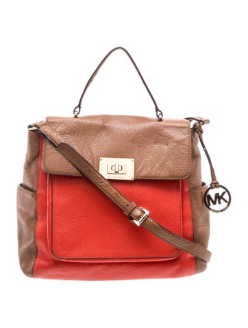 Leather Top Handle Bag