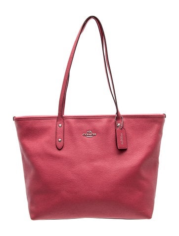 Leather City Zip Tote