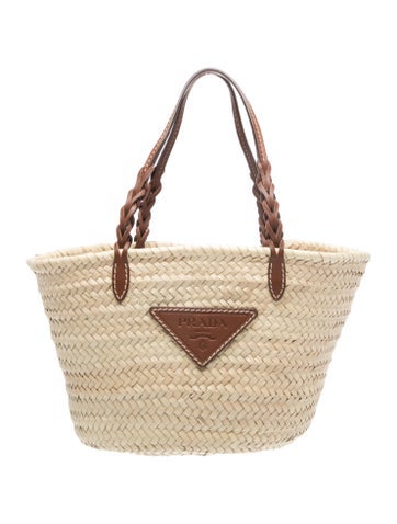 Raffia Bucket Bag