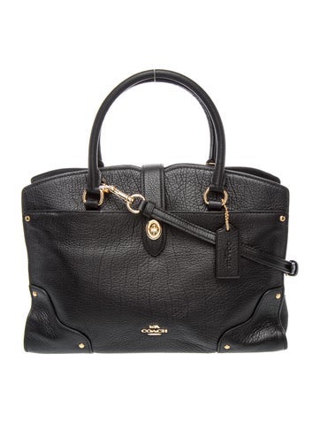 Leather Top Handle Bag